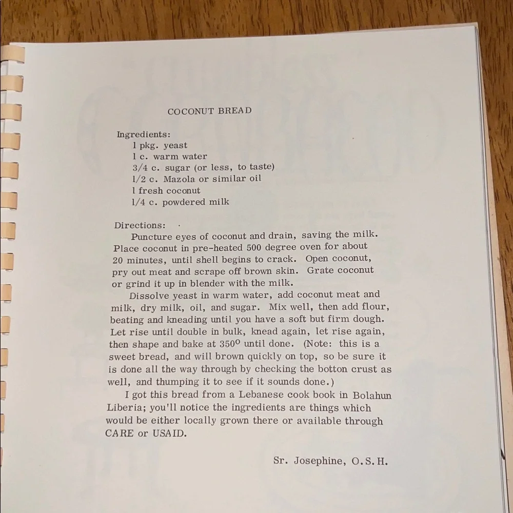 Vintage 'The Book of Bread' Cookbook 1975